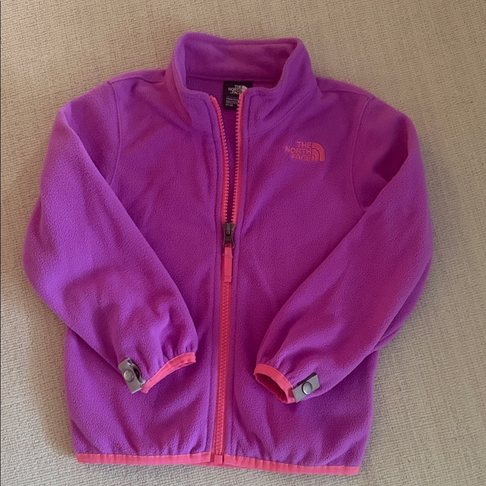 The North Face Vibrant Purple Fleece Jacket